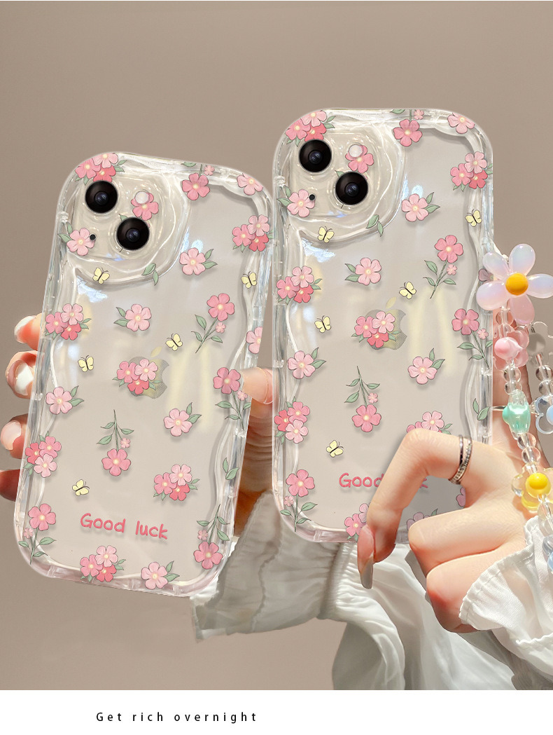 适用于苹果17手机壳新女款iPhone14promax、13奶油纹11、16满屏碎花 商品详情图 6