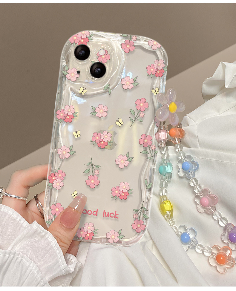 适用于苹果17手机壳新女款iPhone14promax、13奶油纹11、16满屏碎花 商品详情图 8
