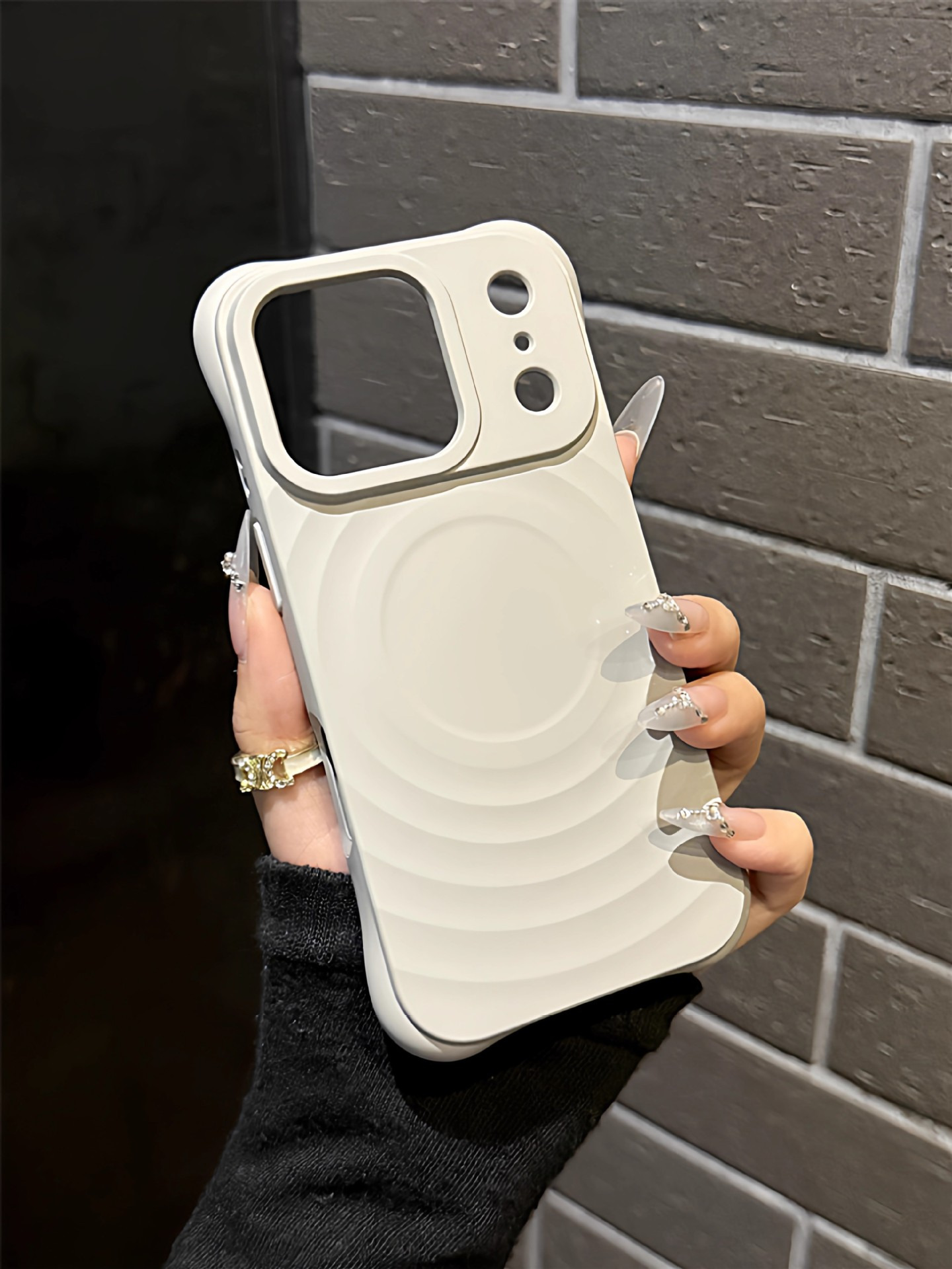 适用苹果17全包手机壳新款硅胶iPhone16pro波漾磁吸17Air简约in 商品详情图 7