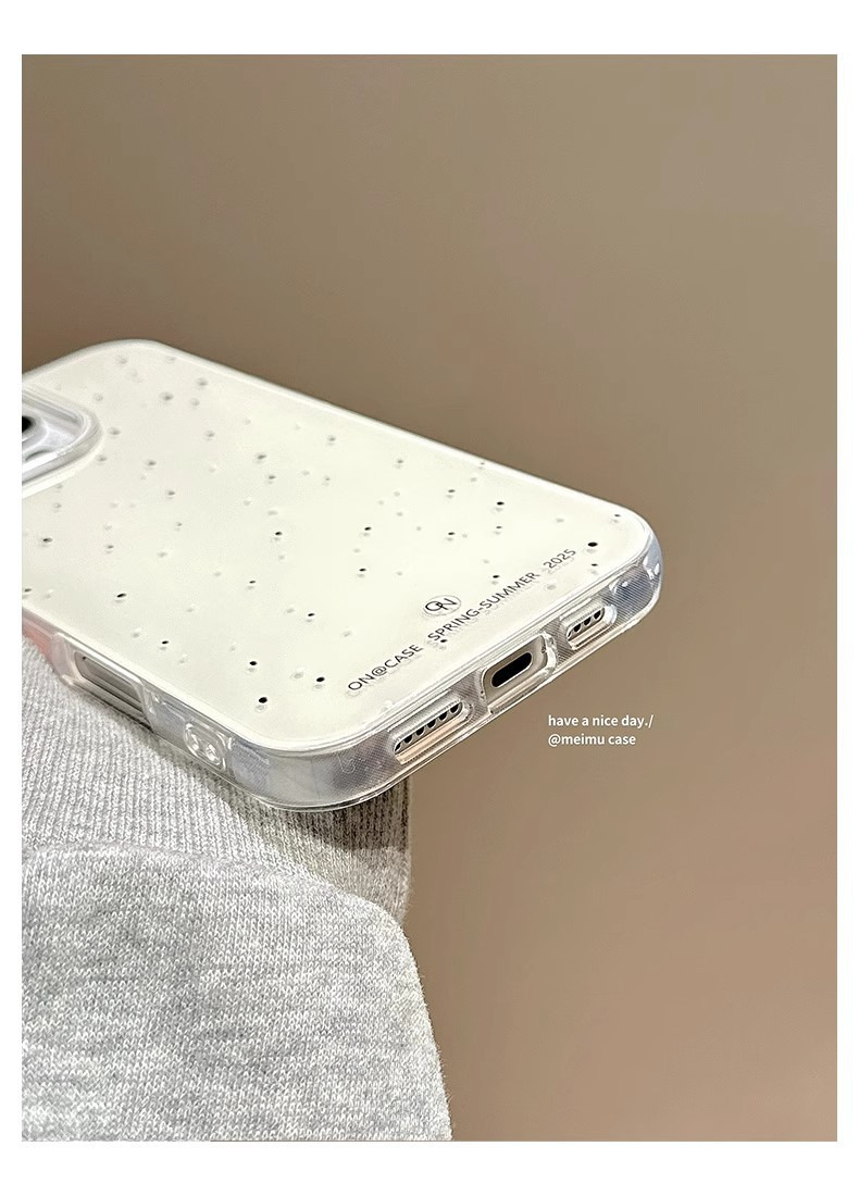 果冻色韩系泼墨苹果适用苹果17双层手机壳16iphone14保护套15女 商品详情图 8