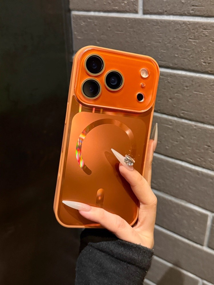 适用苹果17promax手机壳新款iphone16pro星宇橙15p磨砂磁吸14大视 商品详情图 7