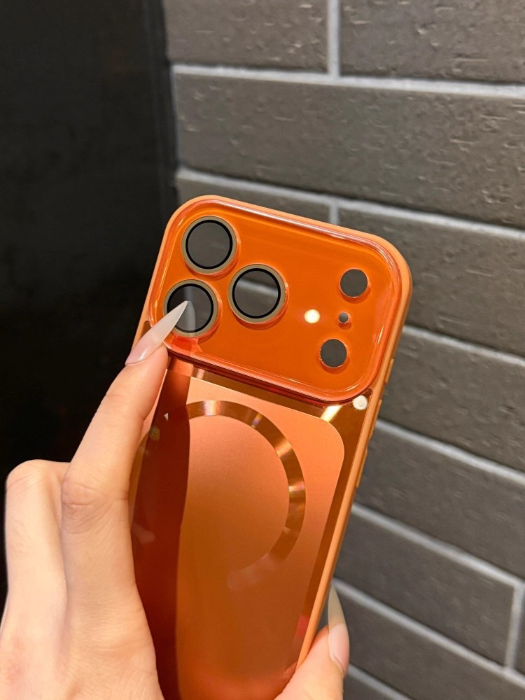 适用苹果17promax手机壳新款iphone16pro星宇橙15p磨砂磁吸14大视 商品详情图 8