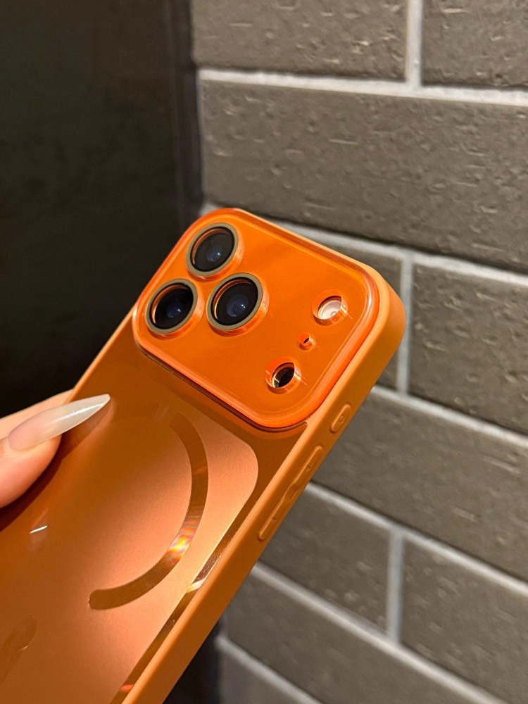 适用苹果17promax手机壳新款iphone16pro星宇橙15p磨砂磁吸14大视 商品详情图 9