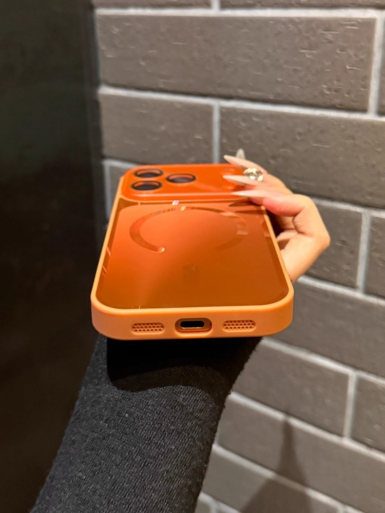适用苹果17promax手机壳新款iphone16pro星宇橙15p磨砂磁吸14大视 商品详情图 10