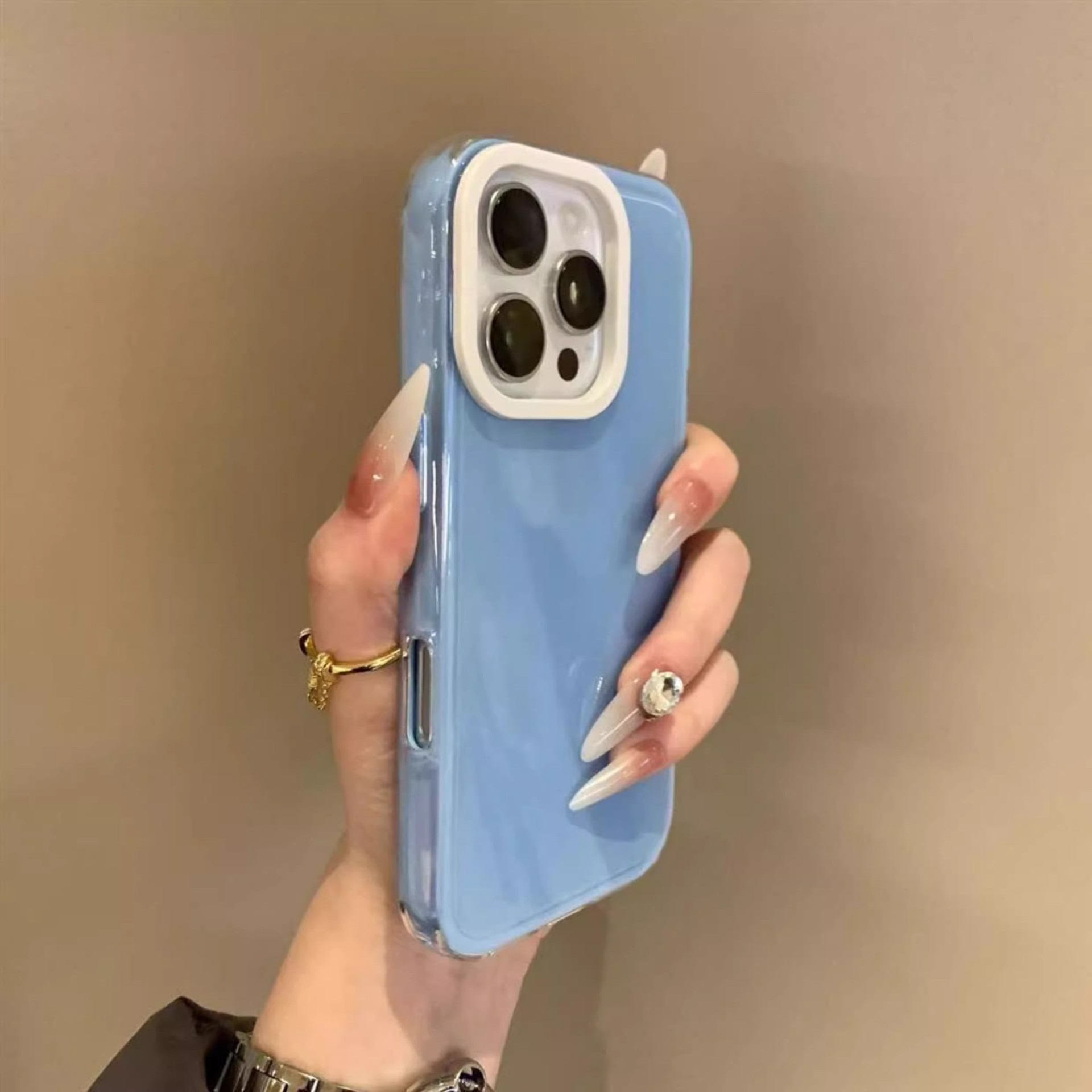情侣ins多巴胺果冻适用苹果17promax手机壳iPhone15pro防摔14纯色 商品详情图 4