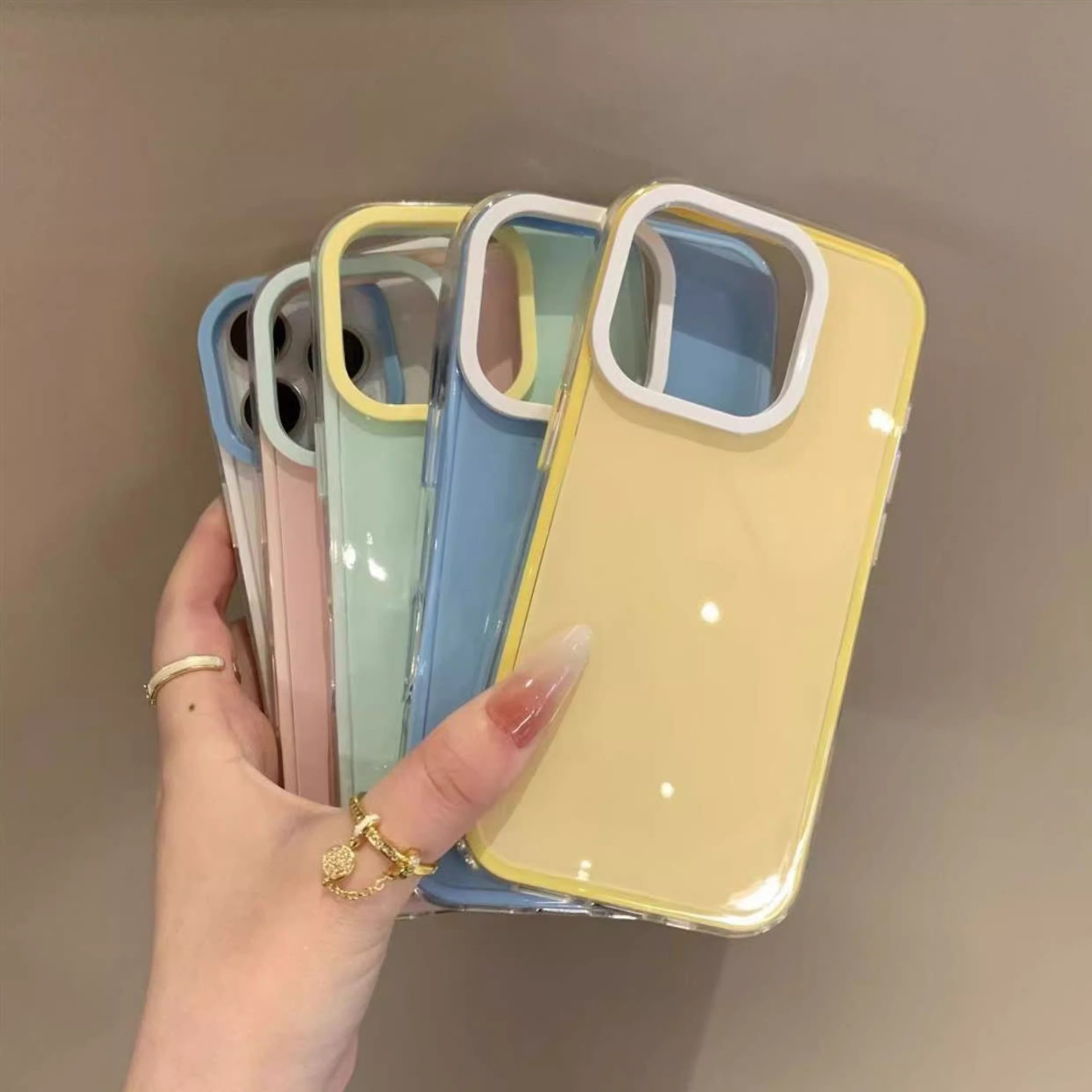 情侣ins多巴胺果冻适用苹果17promax手机壳iPhone15pro防摔14纯色 商品详情图 6