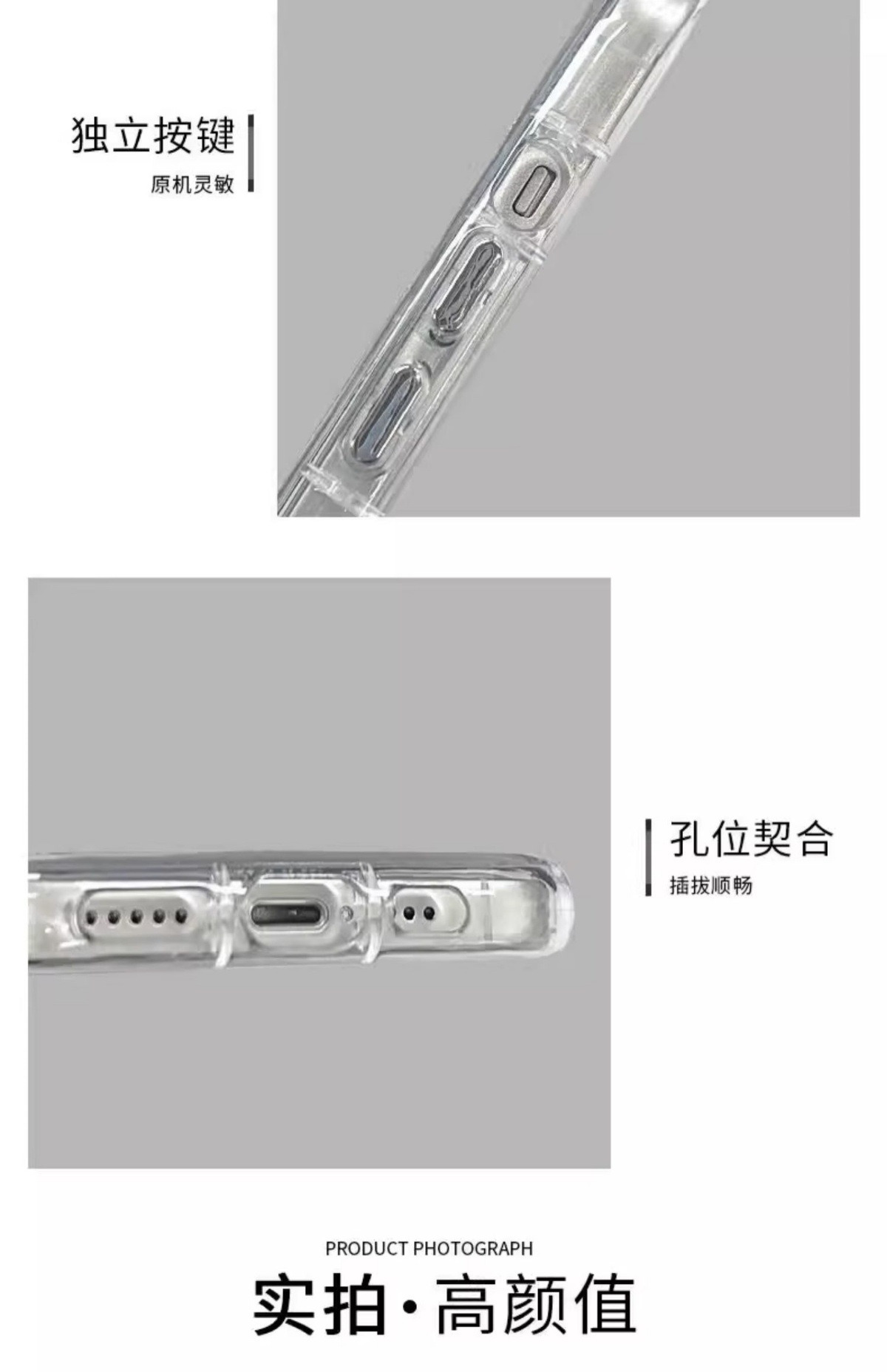 ins风紫色小碎花适用于苹果17promax手机壳iPhone14plus镜面16、13 商品详情图 7