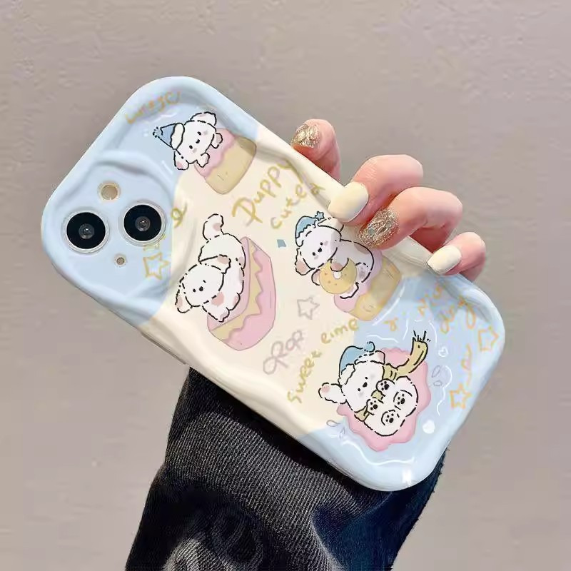 涂鸦小猫适用苹果17PROMAX手机壳iPhone17小众141312、11满屏 商品详情图 5