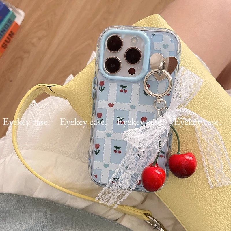小清新闪钻花朵适用苹果17promax手机壳iPhone16创意14防摔13韩系 商品详情图 4