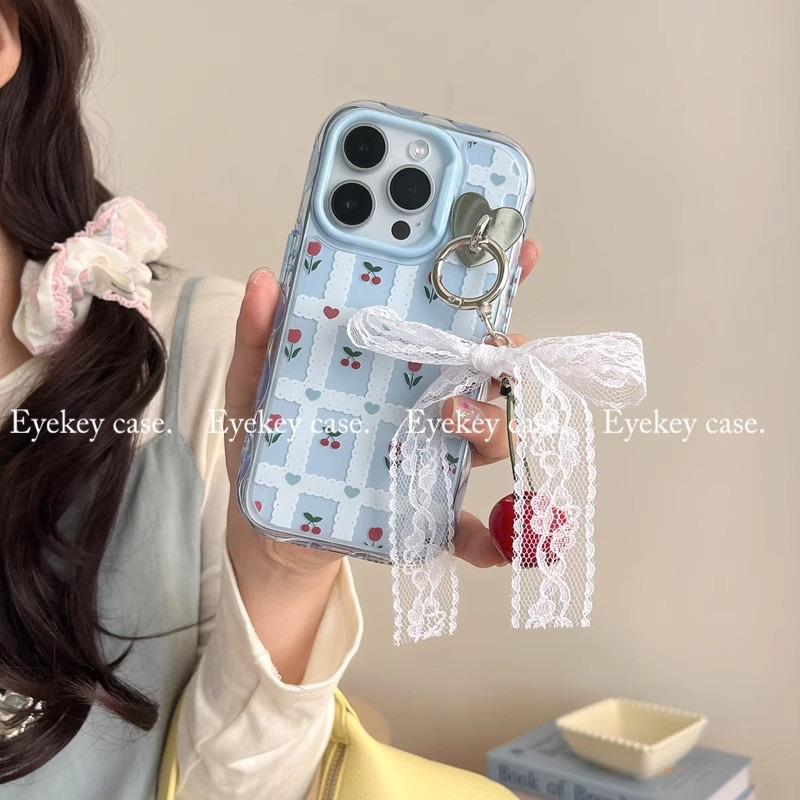 小清新闪钻花朵适用苹果17promax手机壳iPhone16创意14防摔13韩系 商品详情图 7