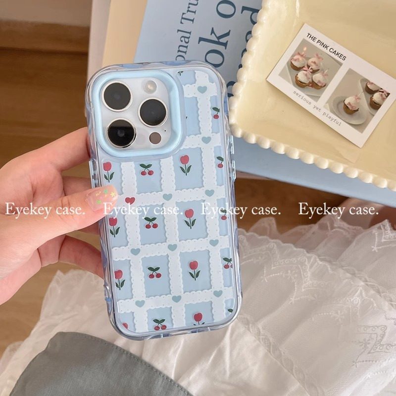 小清新闪钻花朵适用苹果17promax手机壳iPhone16创意14防摔13韩系 商品详情图 9