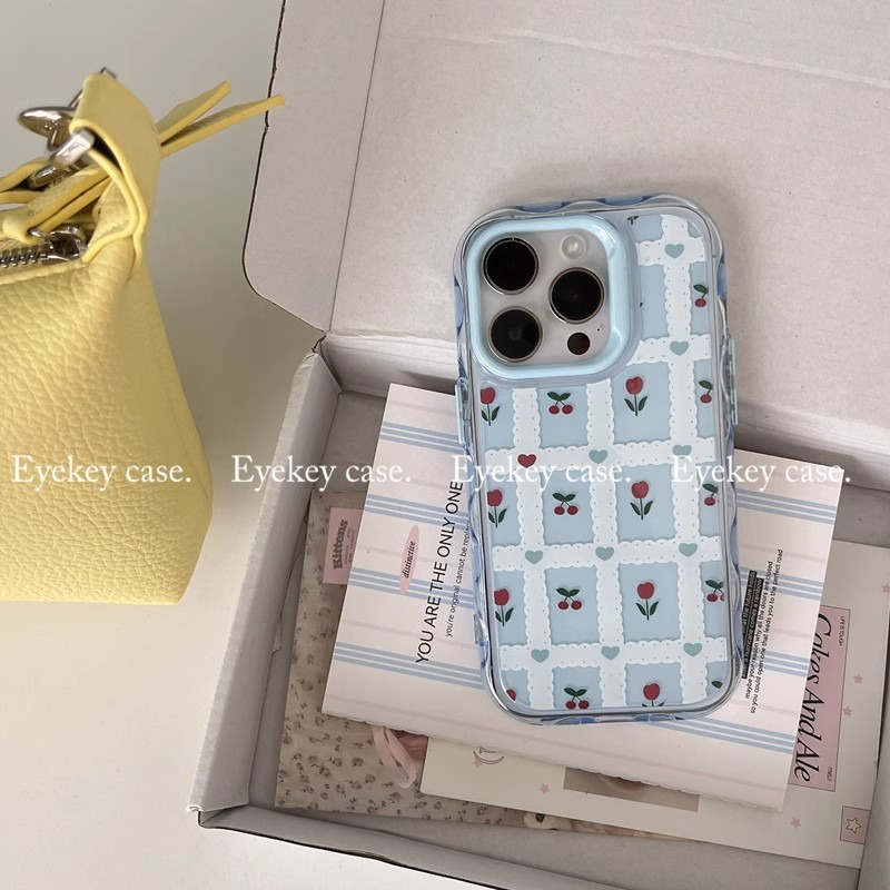 小清新闪钻花朵适用苹果17promax手机壳iPhone16创意14防摔13韩系 商品详情图 13