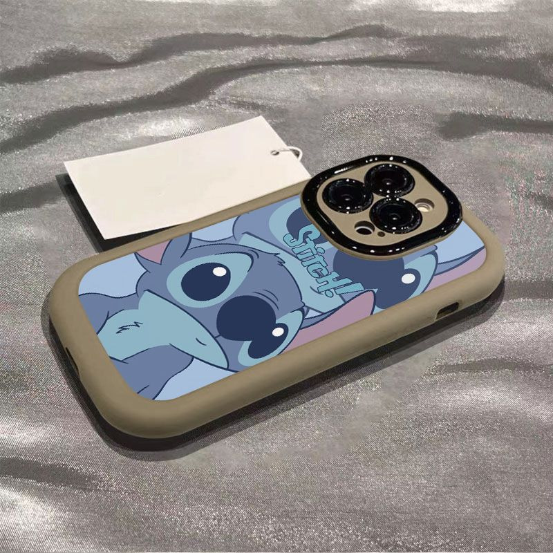 卡通史迪仔适用于苹果17promax手机壳iPhone15全包14、13情侣硅胶 商品详情图 11