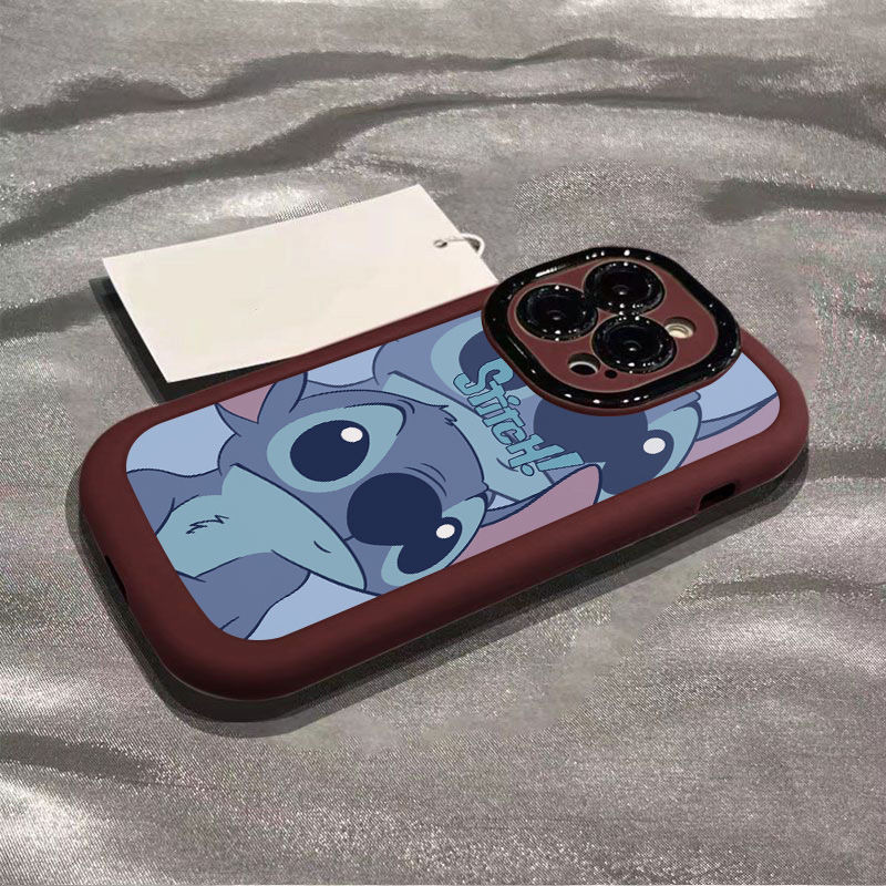 卡通史迪仔适用于苹果17promax手机壳iPhone15全包14、13情侣硅胶 商品详情图 12