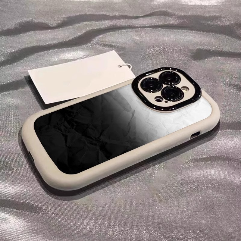 适用苹果17promax手机壳新款16彩绘iphone14pro简约渐变15泡芙13 商品详情图 5