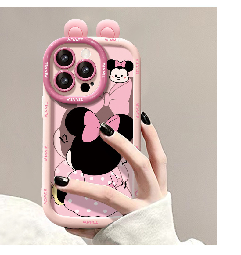 用于苹果17psromax手机壳新女适款14plus情侣米妮公仔iPhone16、13 商品详情图 10