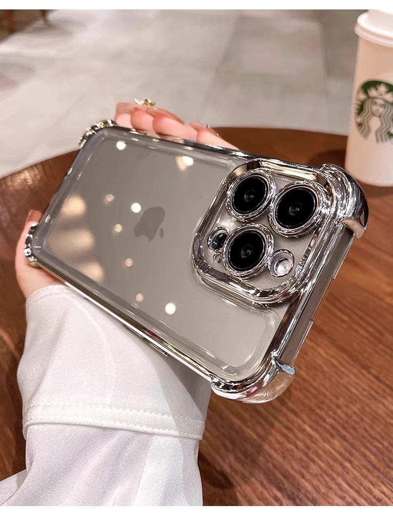 超强防摔王适用苹果16pro手机壳新款透明iphone17promax气囊防摔 商品详情图 4
