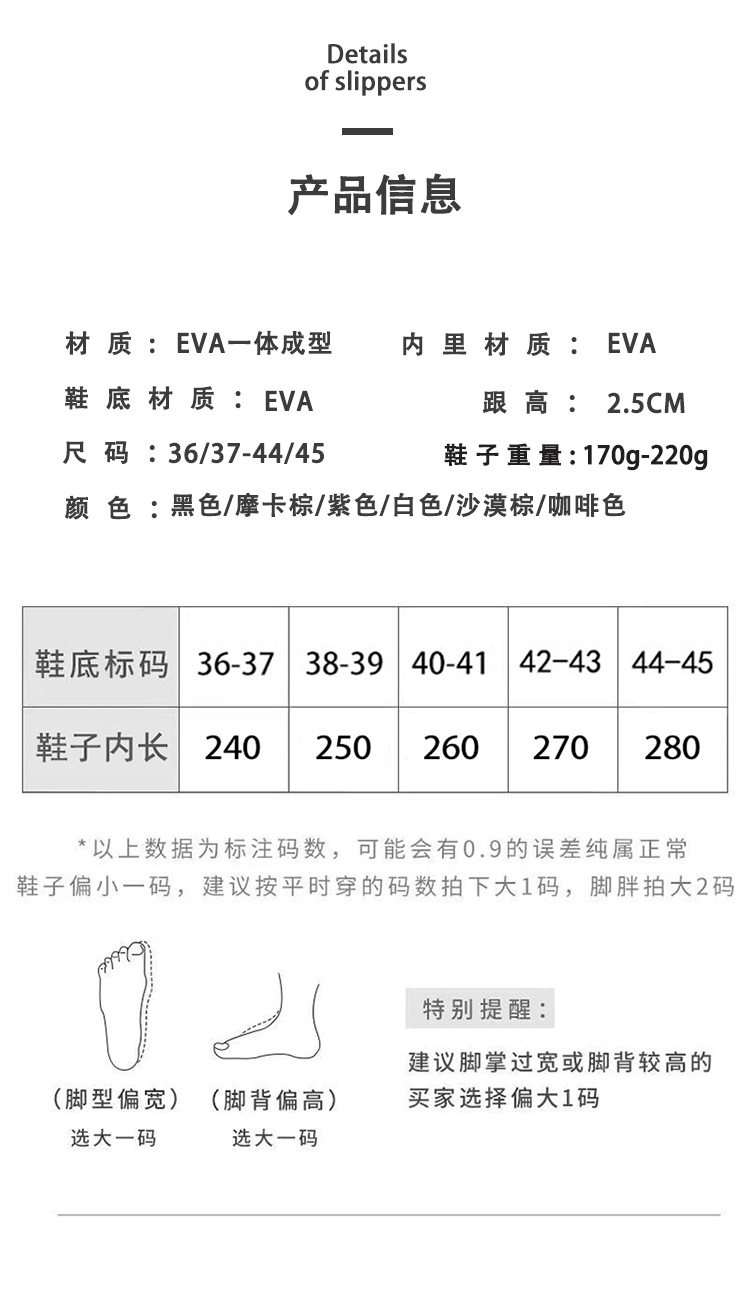 软底厚底网红款孕妇沙滩新款耐磨卡通拖鞋洞洞鞋女士防滑包头外穿 商品详情图 4