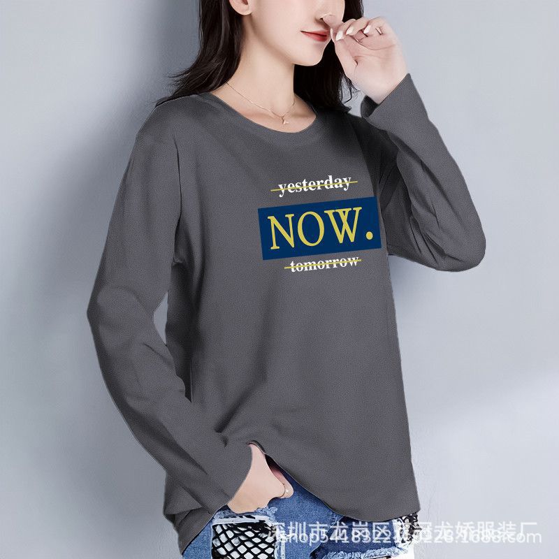 秋冬季女装t恤韩版女式打底衫5元服装地摊货直播带货女装一件代发 商品详情图 19