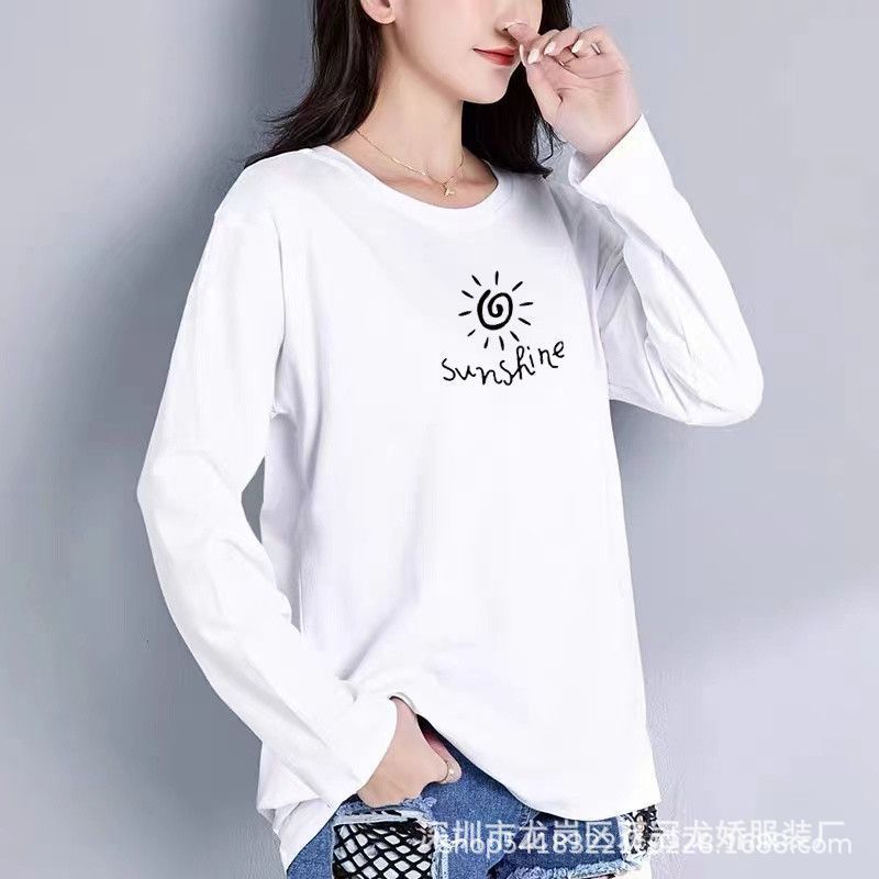 秋冬季女装t恤韩版女式打底衫5元服装地摊货直播带货女装一件代发 商品详情图 27