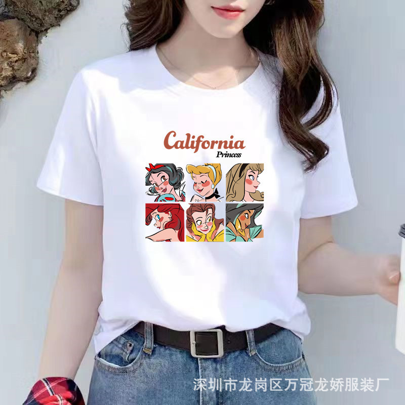 夏季女装纯棉短袖t恤女2025年新款白色内搭韩版宽松半袖上衣ins潮 商品详情图 21