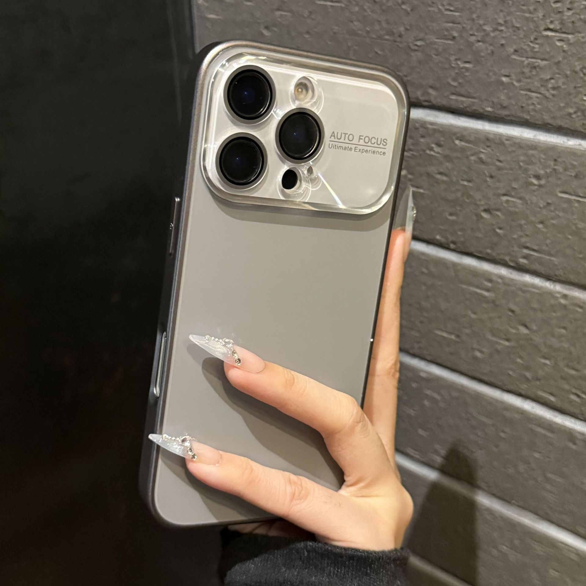 适用于苹果17promax手机壳16大视窗iphone15全包17air情侣防摔 AG磨砂大视窗【原机灰】★自带高清镜头膜 颜色款式图 8