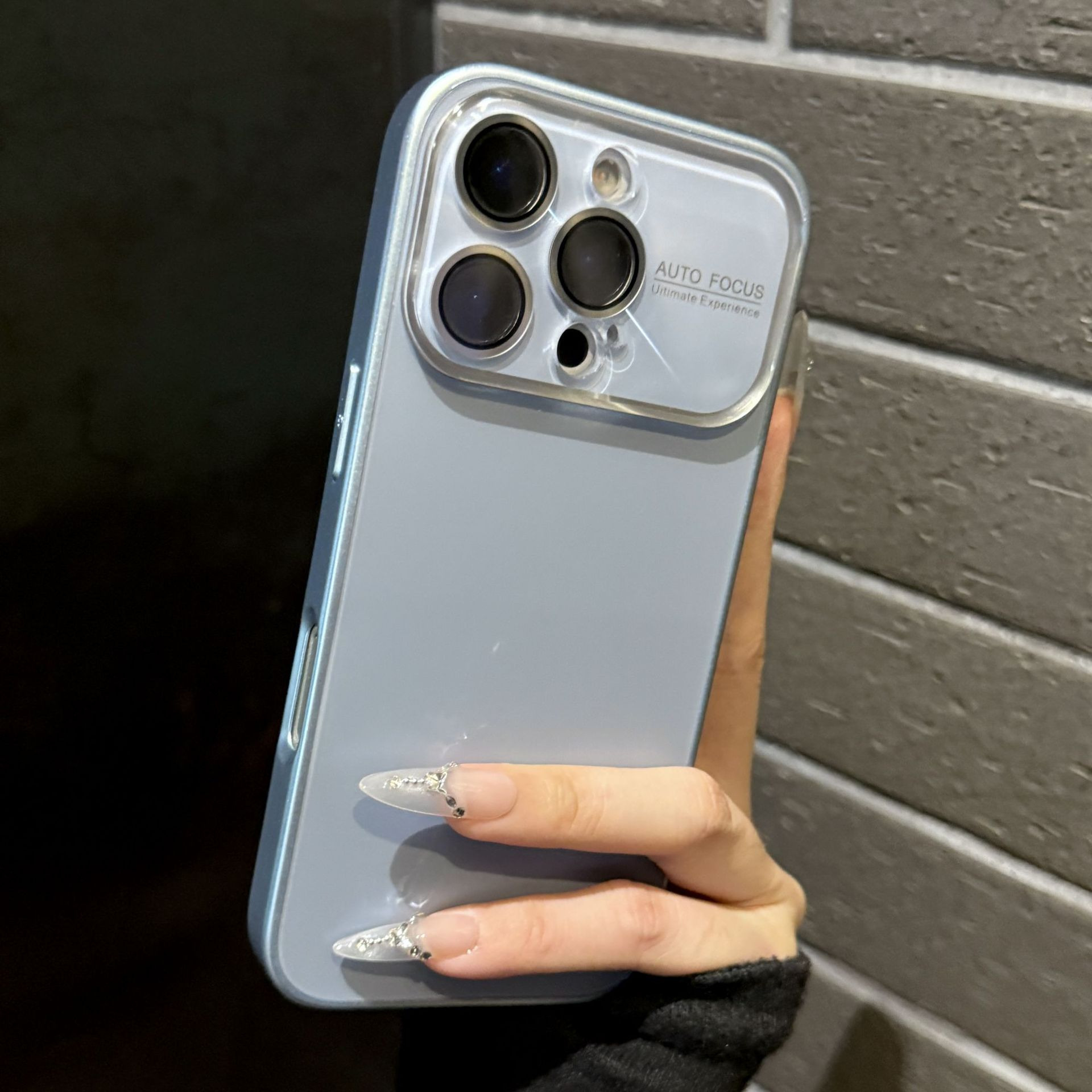 适用于苹果17promax手机壳16大视窗iphone15全包17air情侣防摔 AG磨砂大视窗【天空蓝】★自带高清镜头膜 颜色款式图 9