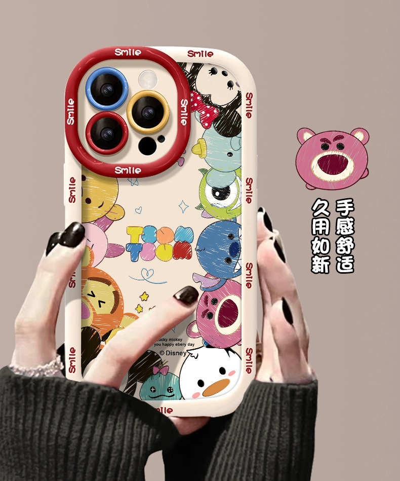 米奇小熊适用苹果17手机壳15泡芙14保护软套iPhone13高级12硅胶11 商品详情图 9