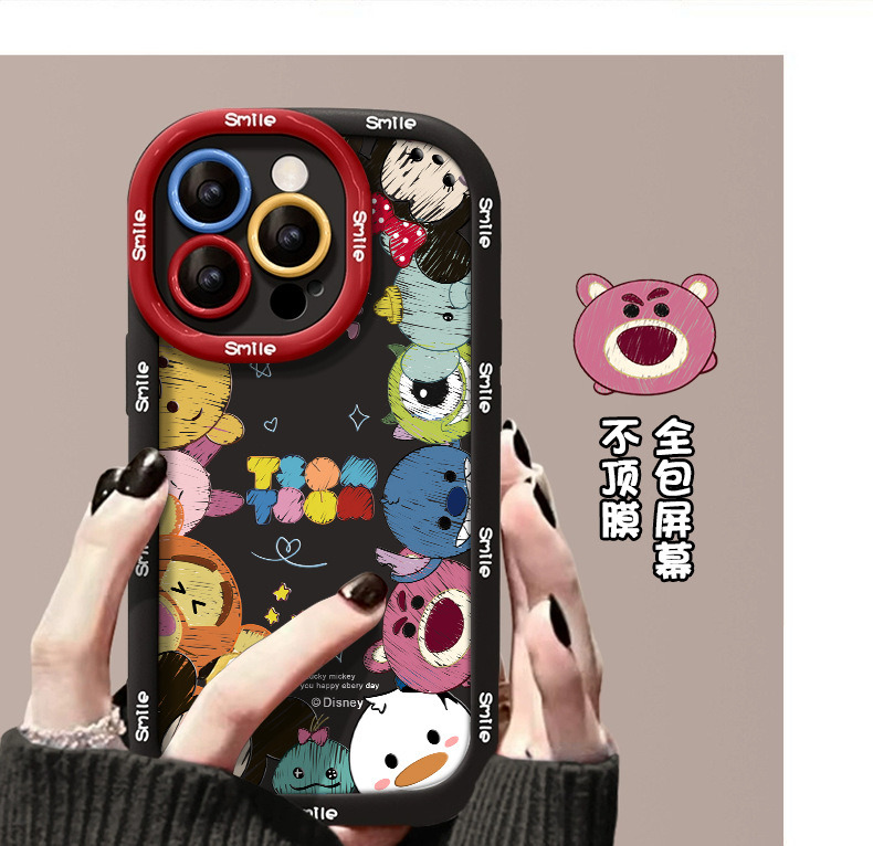 米奇小熊适用苹果17手机壳15泡芙14保护软套iPhone13高级12硅胶11 商品详情图 10