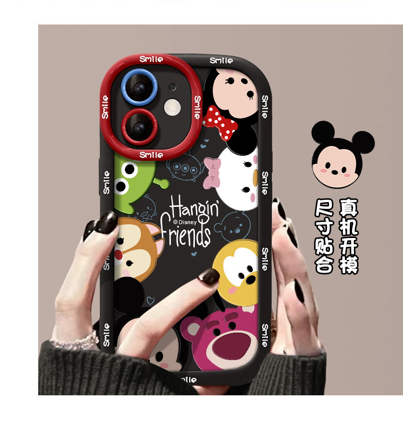 米奇小熊适用苹果17手机壳15泡芙14保护软套iPhone13高级12硅胶11 商品详情图 11