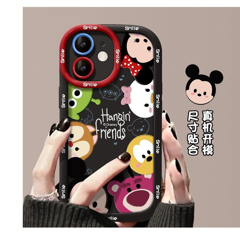 米奇小熊适用苹果17手机壳15泡芙14保护软套iPhone13高级12硅胶11 商品主图