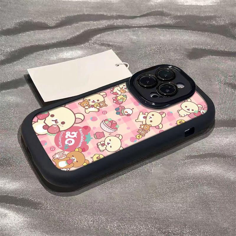 轻松熊妹妹适用苹果17promax泡芙壳iphone16新款15创意14卡通11防 商品详情图 4