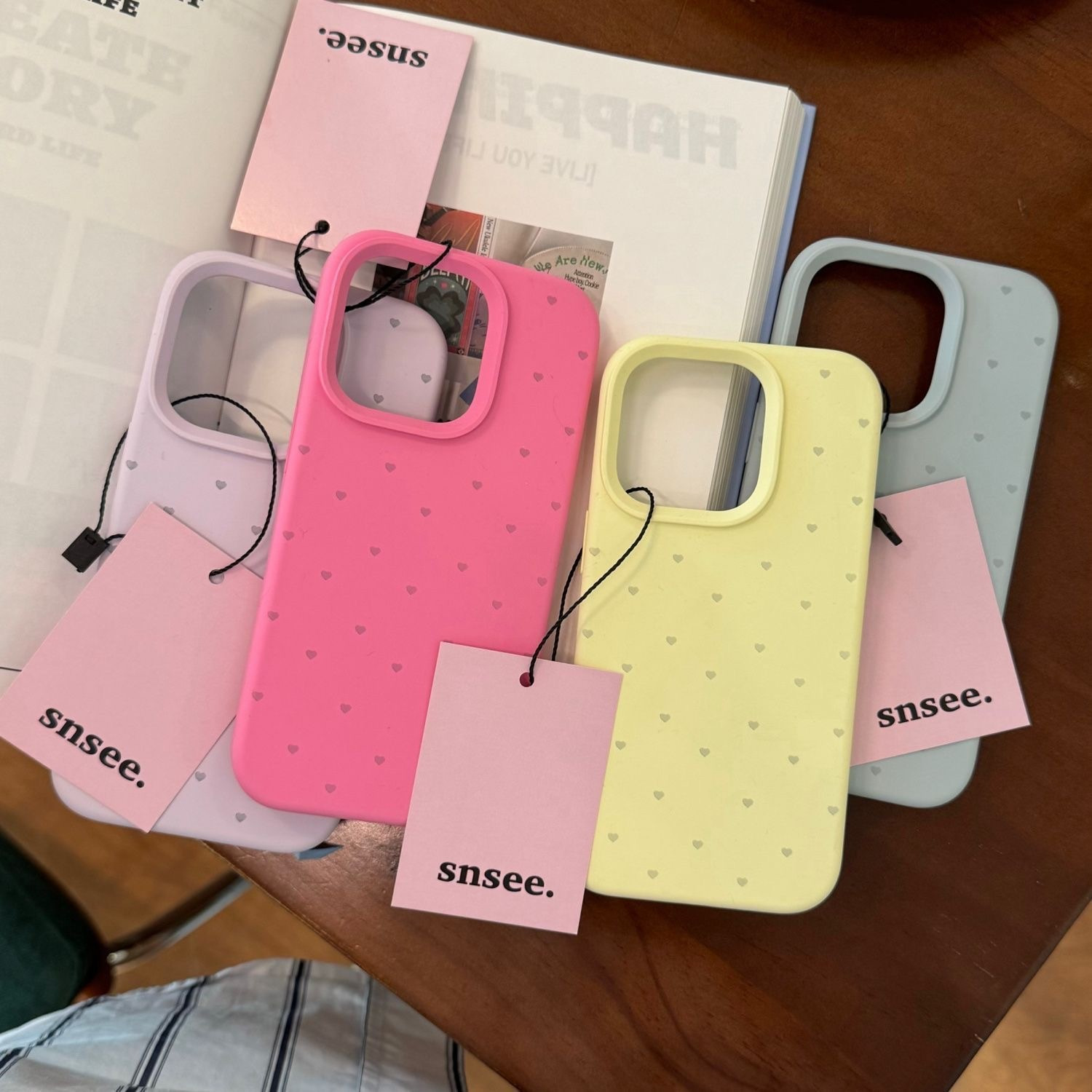 液态硅胶纯色爱心苹果17手机壳适用iPhone14promax新款防摔13少女 商品详情图 3