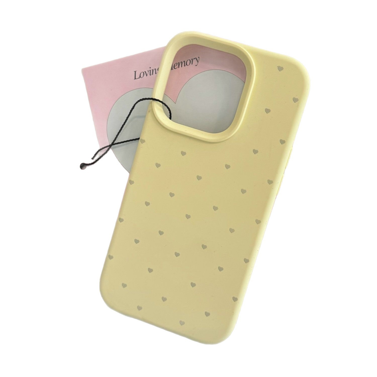 液态硅胶纯色爱心苹果17手机壳适用iPhone14promax新款防摔13少女 商品主图