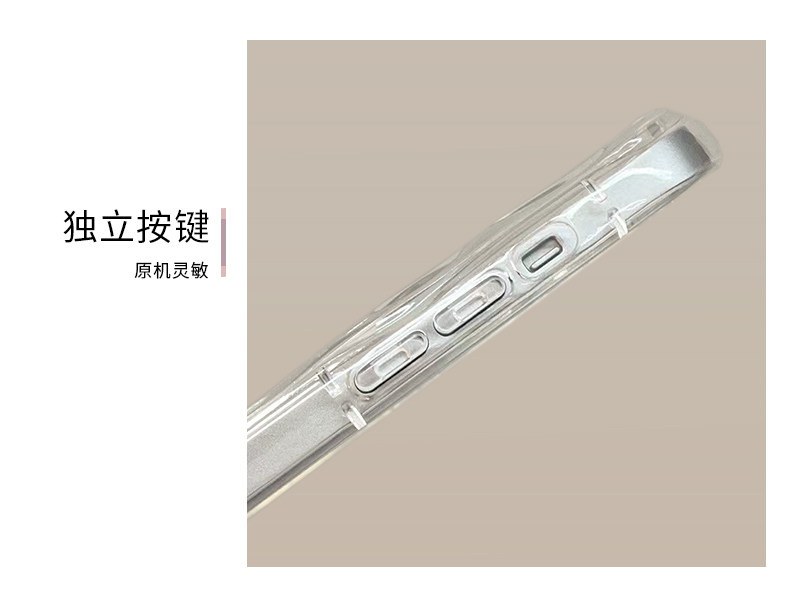 适用苹果17promax手机壳iPhone14、13粉蝴蝶结手链11、12透明硅胶xs 商品详情图 6