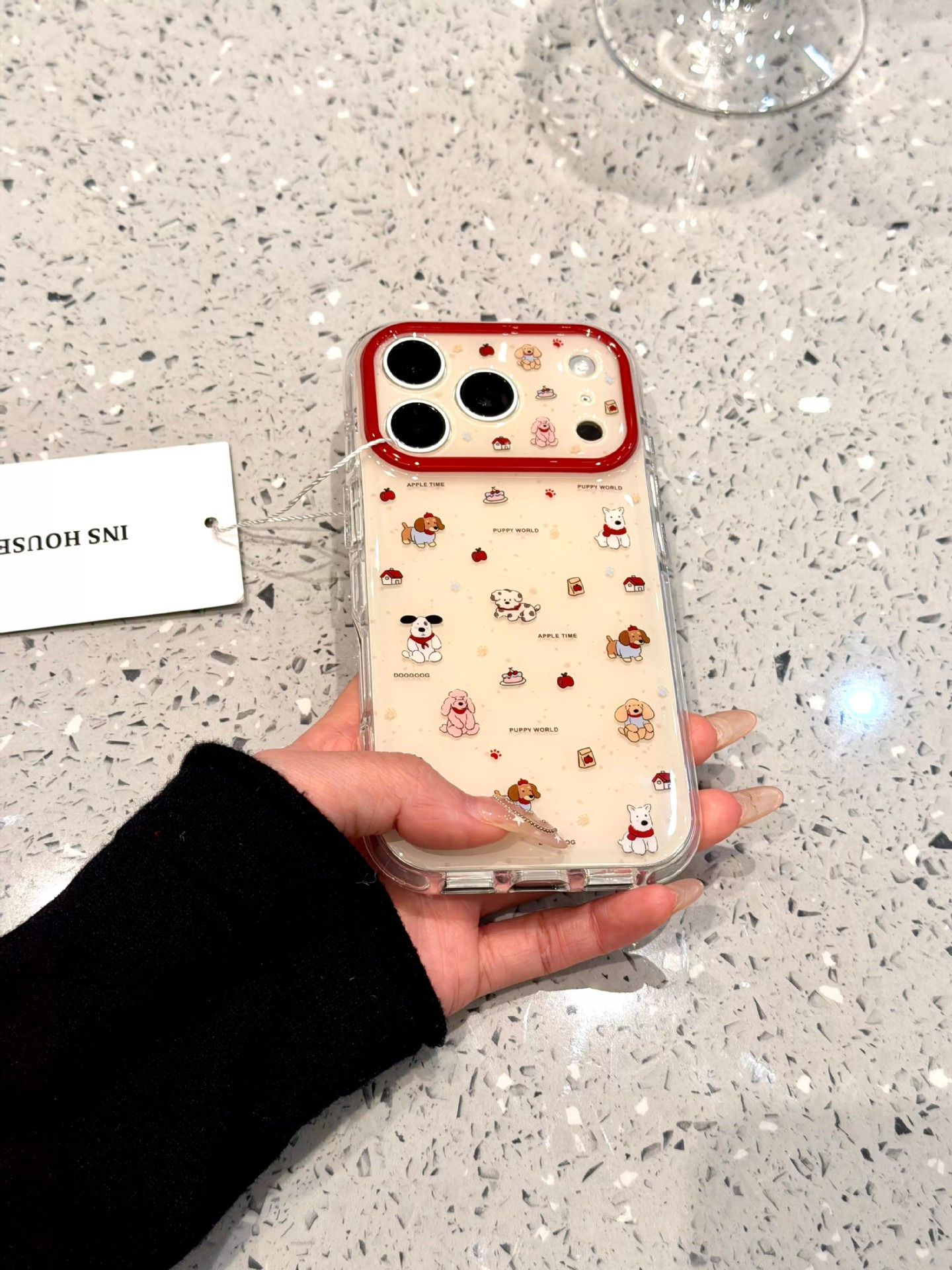 可爱小狗狗适用苹果17promax手机壳iPhone16支架13精孔14硬 商品详情图 4